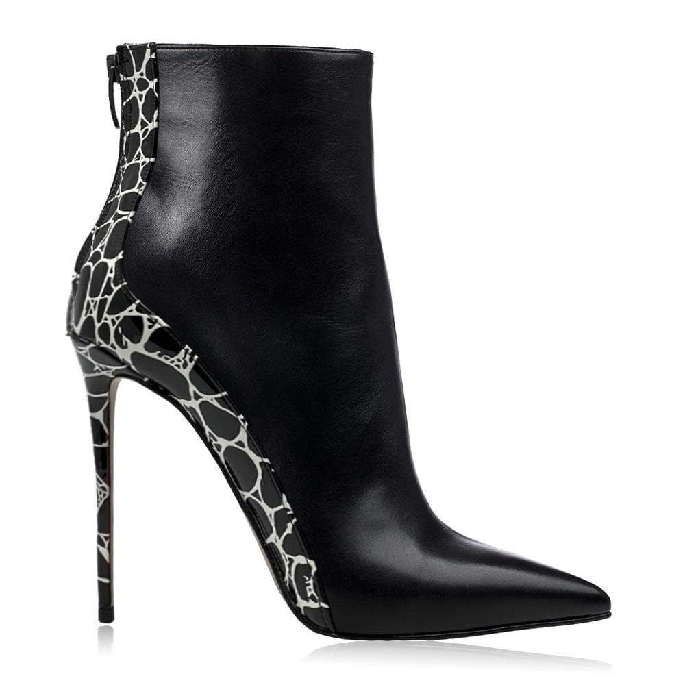 Identita "Candice" leather ankle boots - Picture 2 of 4